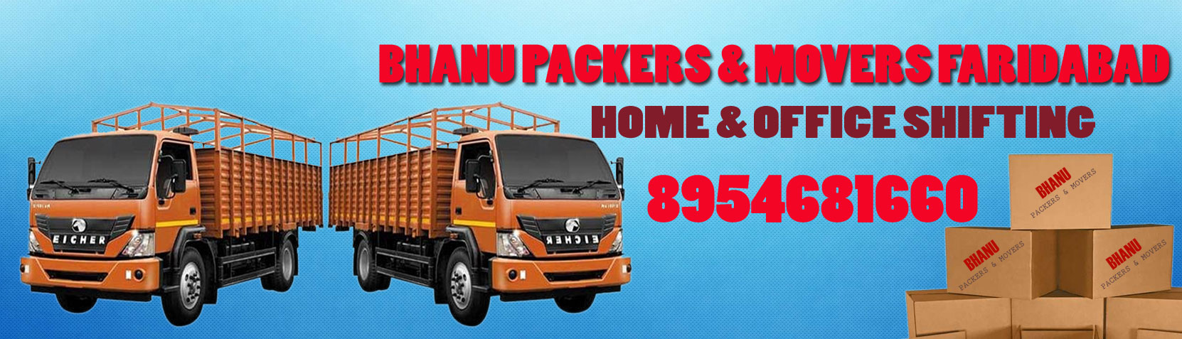 Bhanu Packers and Movers faridabad